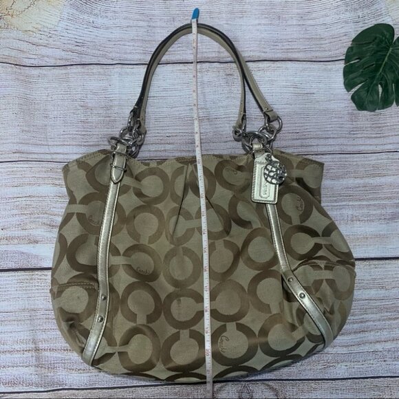 Coach Alexandra Outline Opt Art Tote Bag - Picture 8 of 15